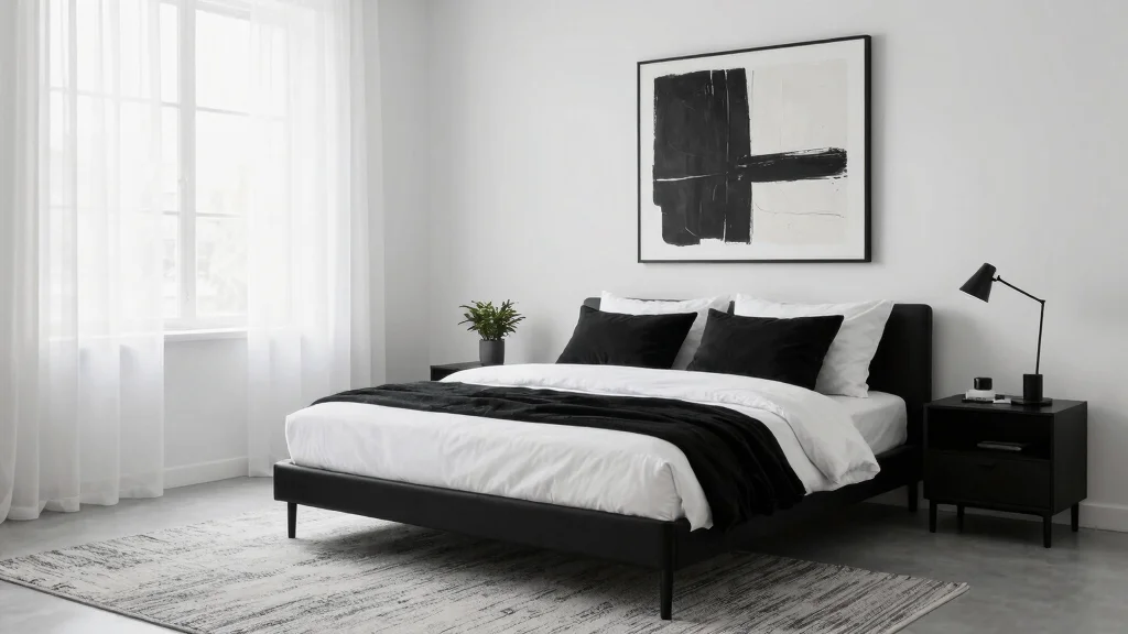 14 Black and White Bedroom Ideas for a Timeless and Modern Look