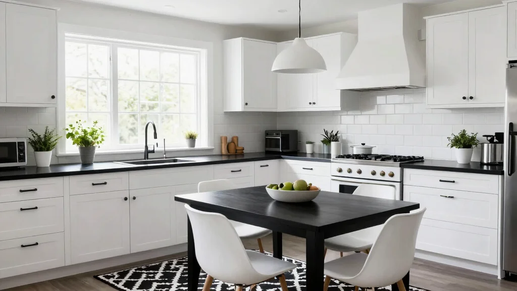 14 Black and White Kitchen Ideas for a Bold and Timeless Look