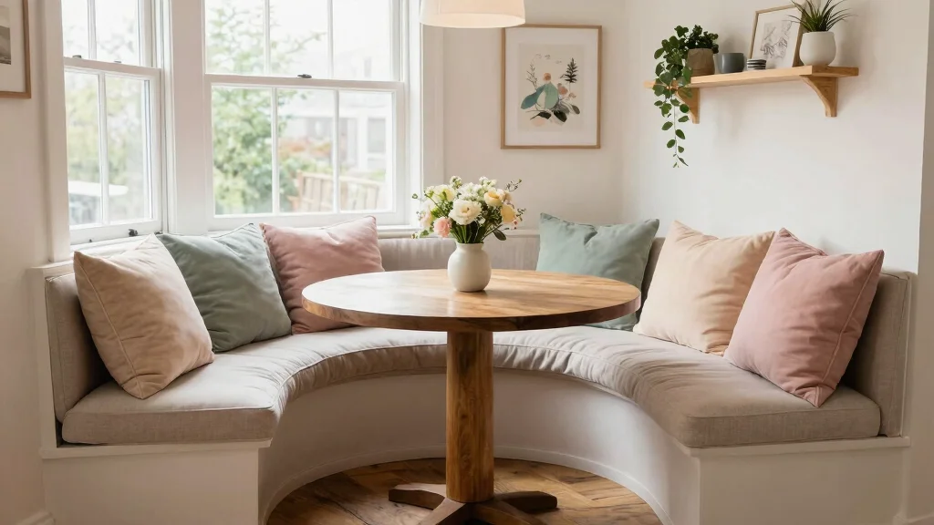 14 Corner Banquette Seating Dining Room Ideas for Cozy Dining Nooks