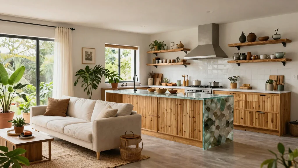14 Open Plan Kitchen Living Room Ideas for a More Connected Home