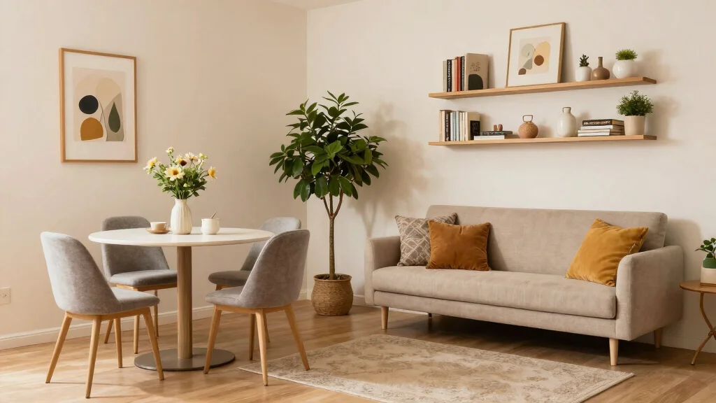 14 Small Living Room With Dining Area Ideas for a More Open Feel