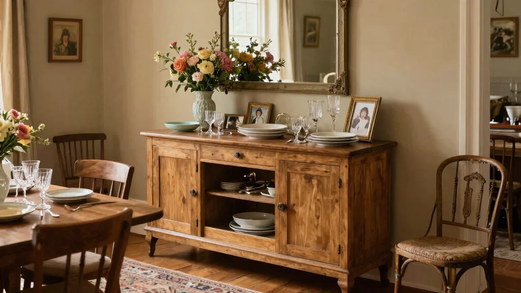 14 Styling Ideas for a Buffet in the Dining Room: Vintage Vibes for Small Spaces