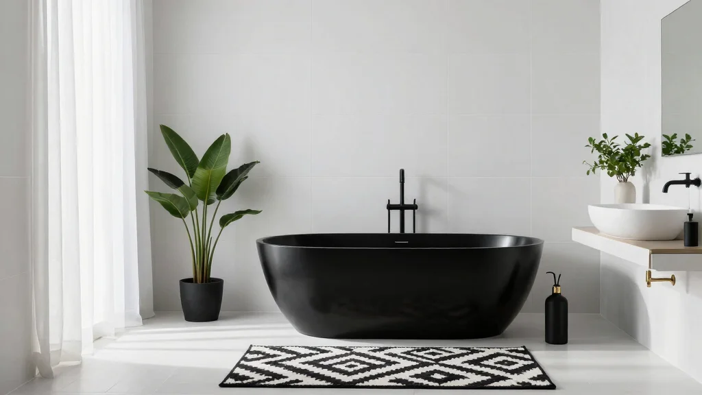 15 Black and White Bathroom Ideas for a Timeless and Elegant Look