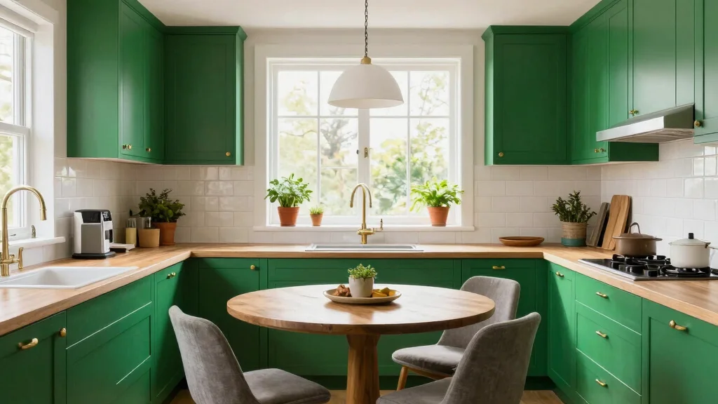 15 Green Kitchen Cabinet Ideas for a Fresh and Trendy Look