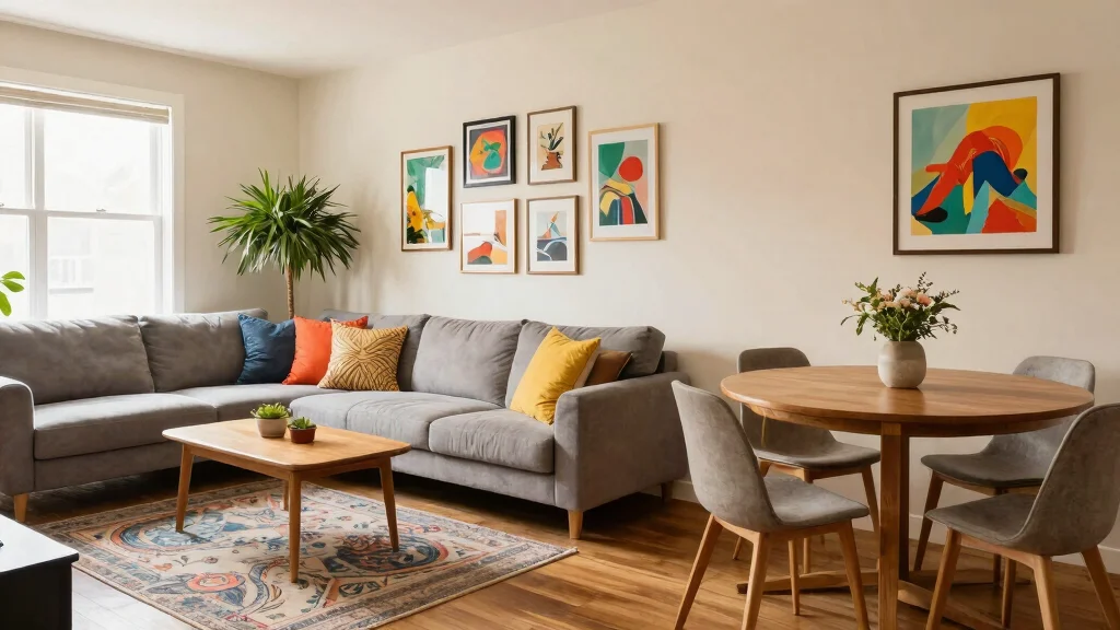 15 Living Room with Dining Area Ideas for Small and Open Homes