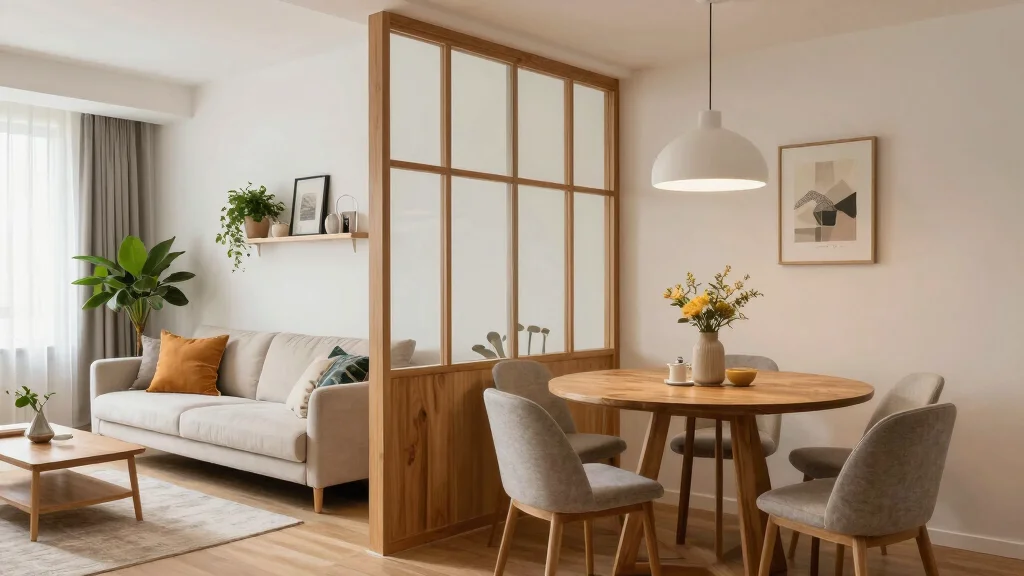 15 Living and Dining Room Partition Ideas to Define Space Beautifully