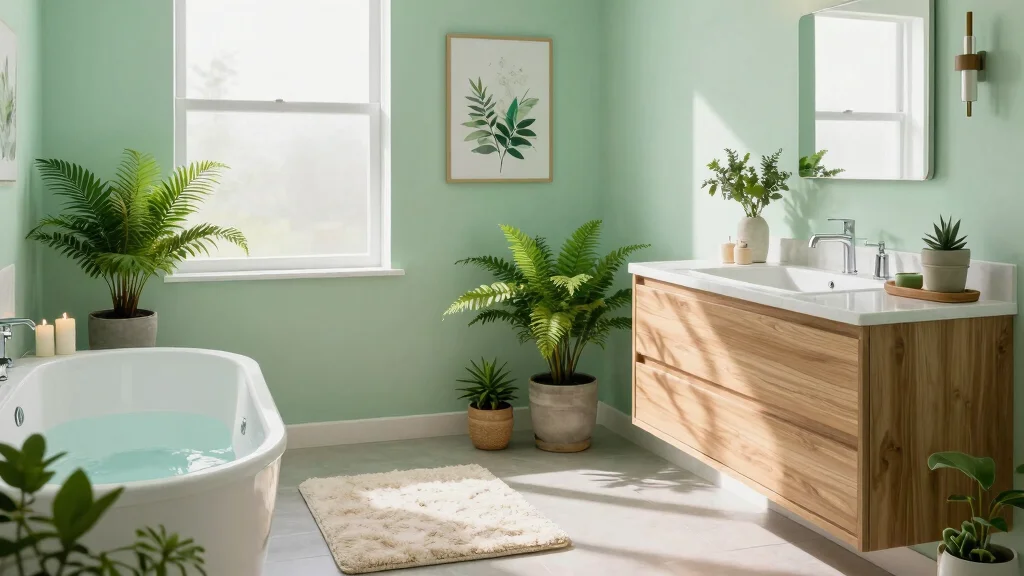 16 Green Bathroom Ideas for a Fresh and Relaxing Look