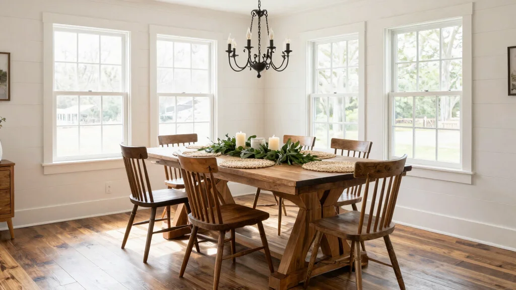 16 Modern Farmhouse Dining Room Ideas With Cozy Character
