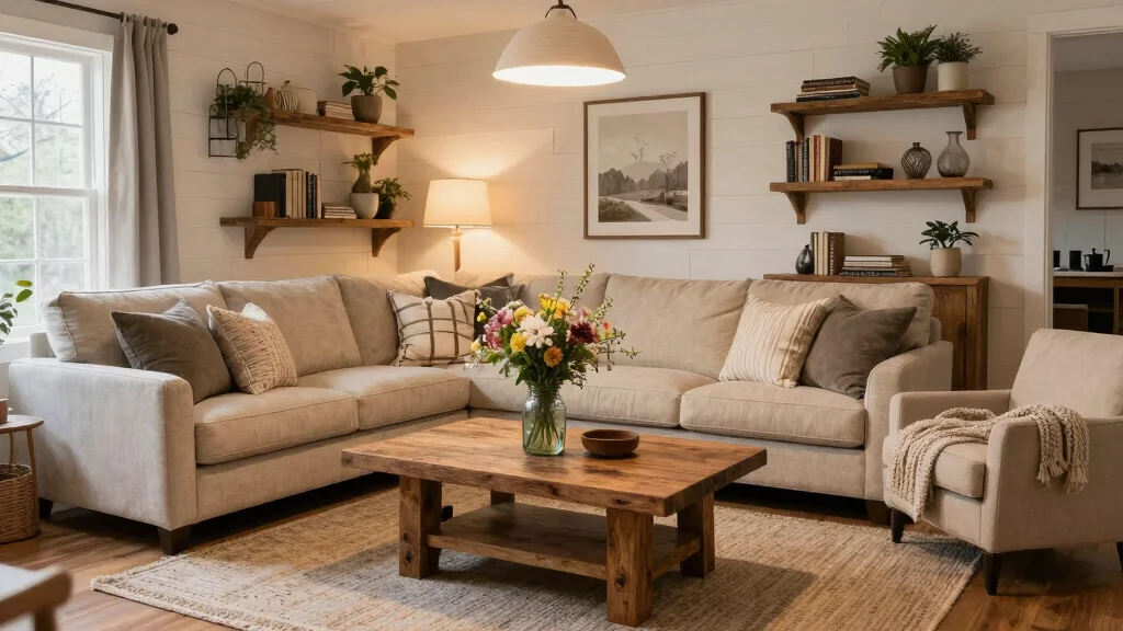 16 Modern Farmhouse Living Room Ideas With Cozy Character